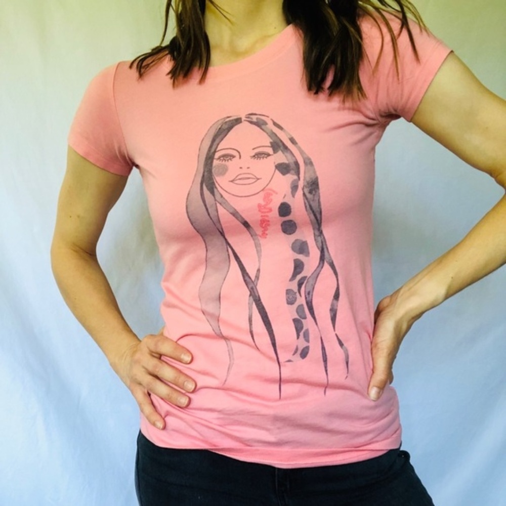 GAP Chico Hayasaki Inspi(Red) pink graphic tee